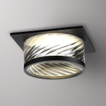 370920 SPOT NT22 512 черный Светильник встраиваемый IP20 GU10 9W 220V GEM