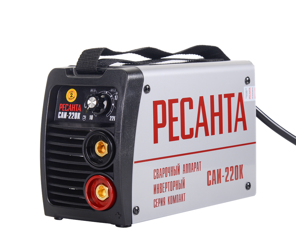 Сварочный аппарат инверторный Ресанта САИ 220К (компакт)