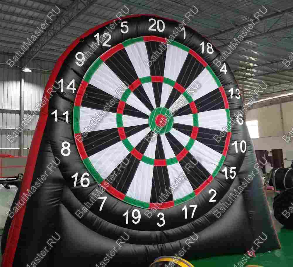 Надувной дартс «Классик», на подкачке, диаметр 3 м, размер 3×2×3 м