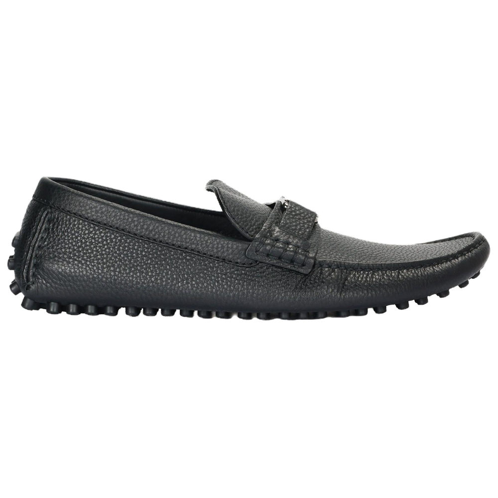 LOUIS VUITTON Lv Hockenheim Moccasin Shoes "Black"
