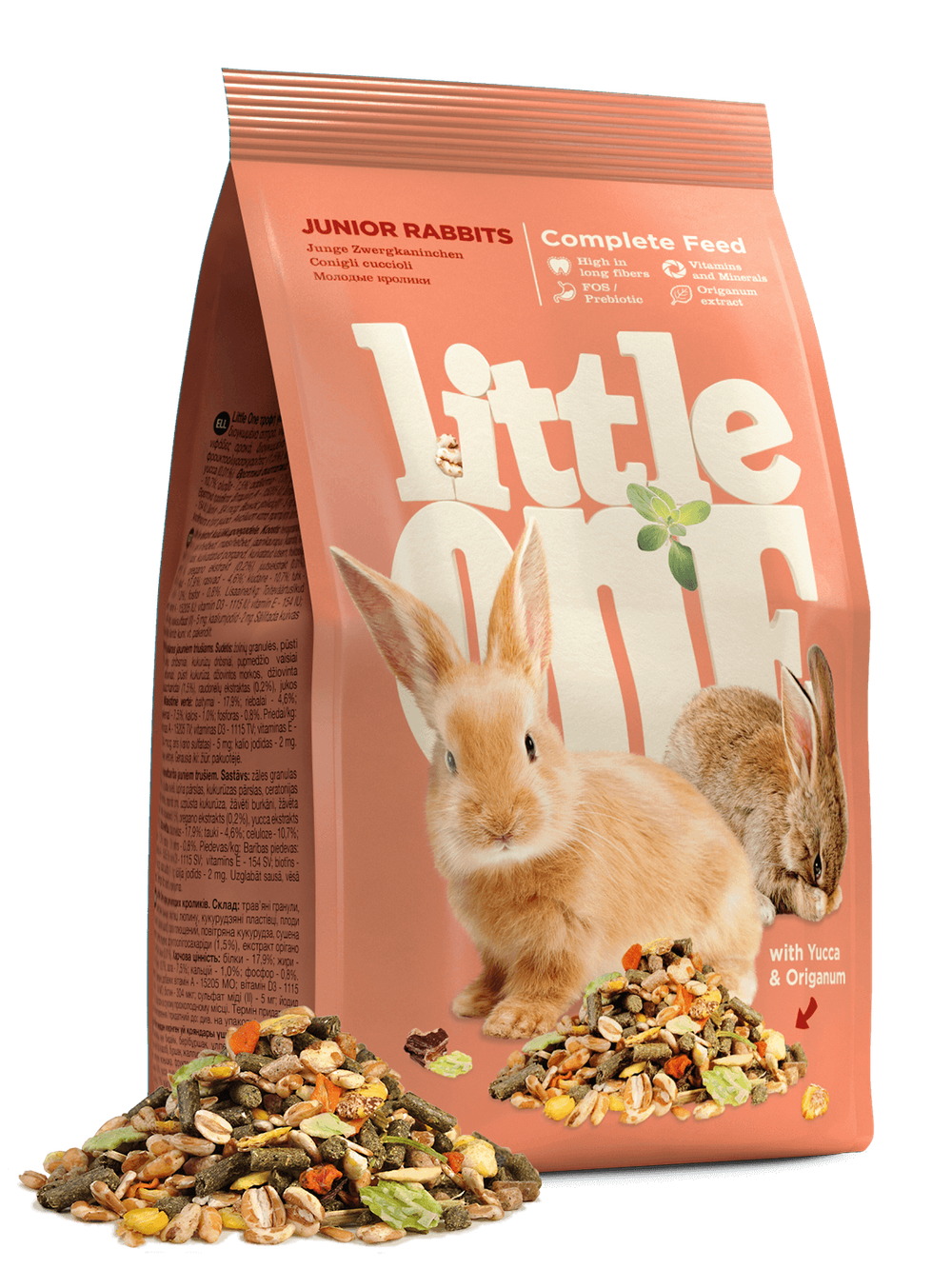 Little One Корм для молодых кроликов, 900 г