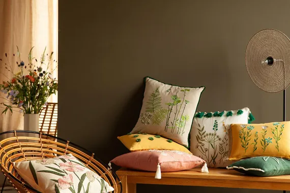 Подушка декоративная garden harmony из коллекции ethnic, 30х45 см