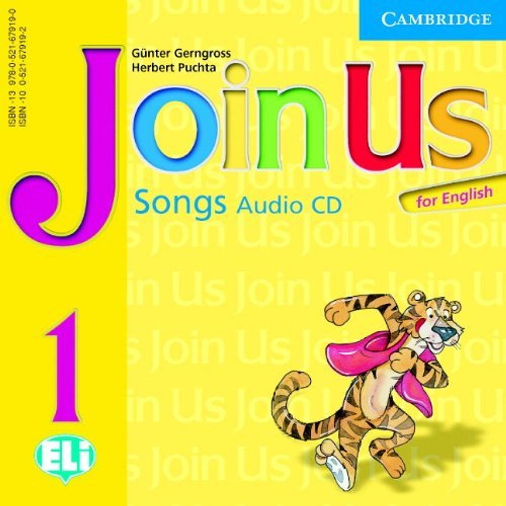 Join Us for English 1 Songs CD x 1