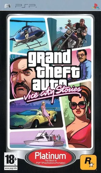 PSP GTA Vice City Stories Б/У (Английская версия) ULES-00502