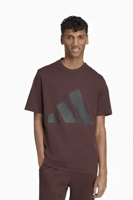 Футболка adidas Essentials Big Logo - коричневый