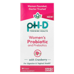 pH-D Feminine Health, Пробиотики и пребиотики для женщин с клюквой, 30 капсул