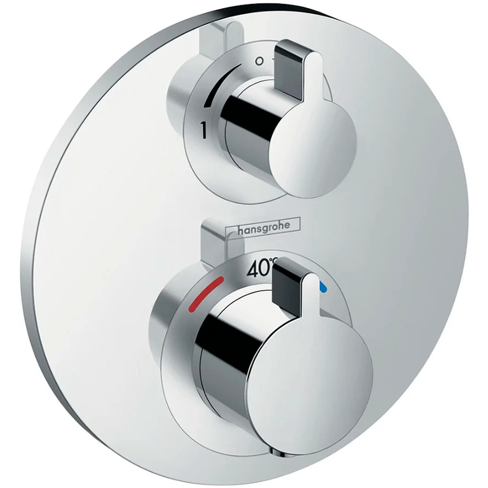 Смеситель для душа Hansgrohe Ecostat E 15758000 с термостатом хром
