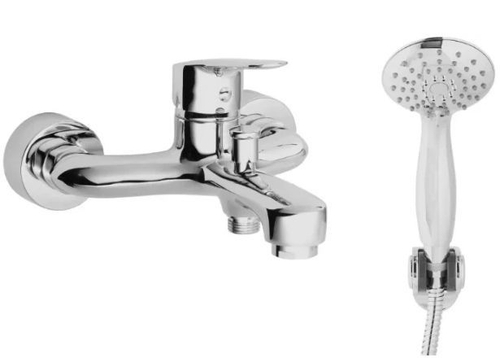 V-560 Roma Смеситель для ванны короткий излив переключатель в корпусе хром