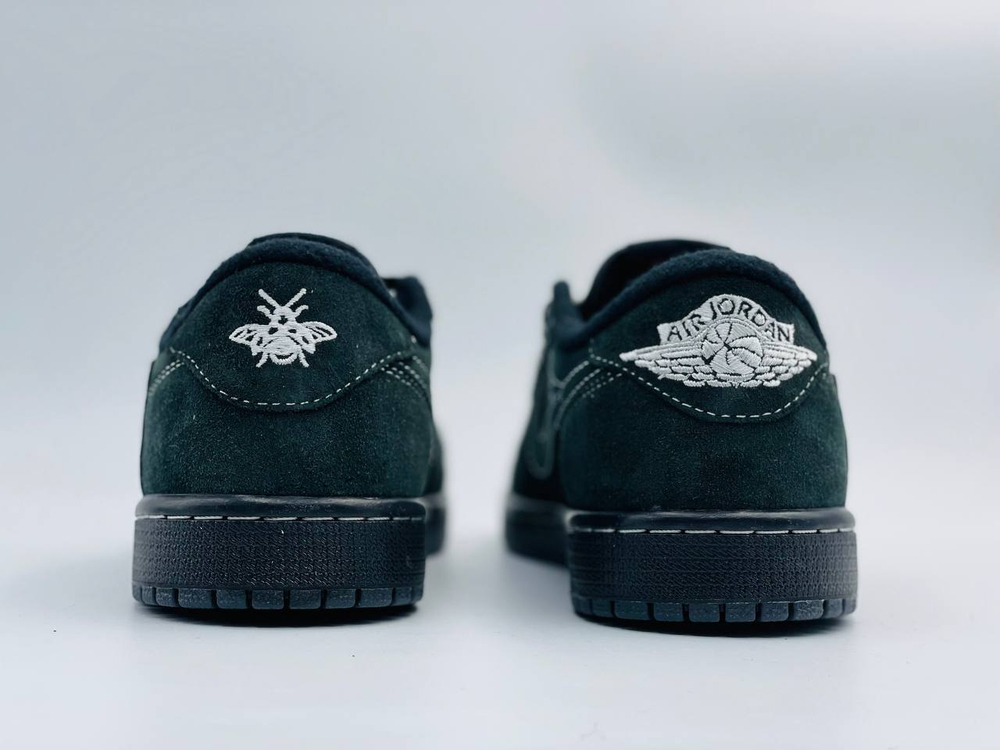 Кроссовки Nike Air Jordan 1 Low x Travis Scott Black Phantom