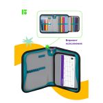 Пенал 1 отделение 200х140х40 Berlingo Drive, откидная планка, ткань