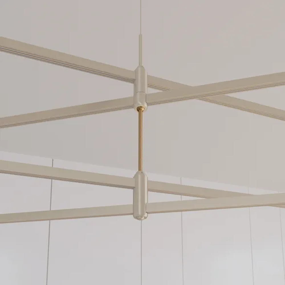 Коннектор жесткий ART-APRIORI-CON-ROD-E-L186 (GD, вертикальный) (Arlight, IP20 Металл, 3 года) 044373