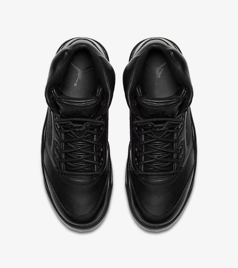 All black jordan 5 clearance