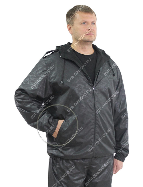 Костюм Альфа-Demi (дюспа, черный КМФ)