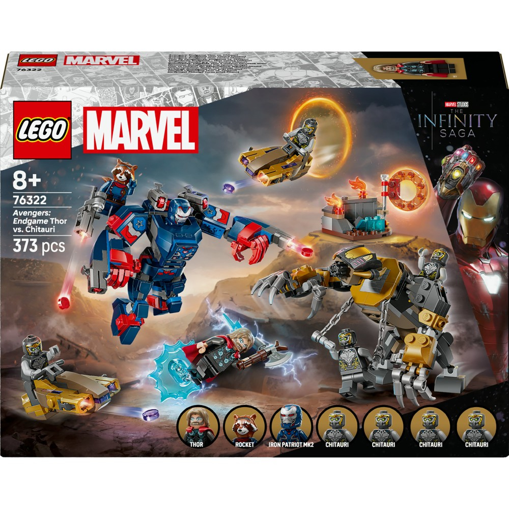 LEGO Marvel Super Heroes - Avengers: Конец игры Тор против Читаури 76322