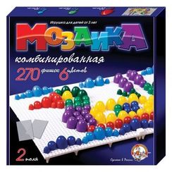 Мозаика d10, d15, d20/6 цв/270 эл/2 поля