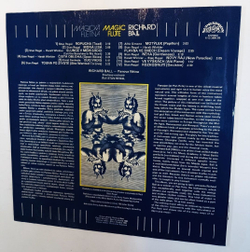 Винтажная виниловая пластинка Richard Ball Magicka Fletna Magic Flute Волшебная Флейта (Czechoslovakia 1984)
