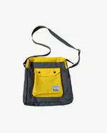 Сумка Klumba Мессенджер L желто-серая