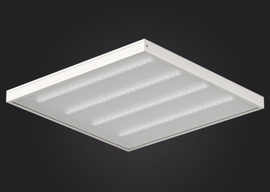 Светильник LED ДВО 52Вт 5000К 6750Лм IP54 призма 595х595х40 DARKLUM