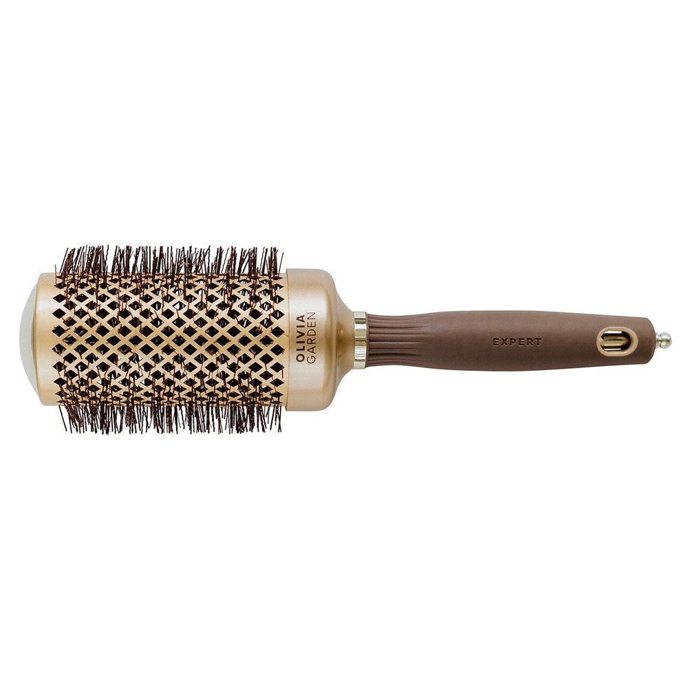 Термобрашинг EXPERT BLOWOUT SHINE Wavy Bristles Gold&Brown 55 мм Коричневый (07342)