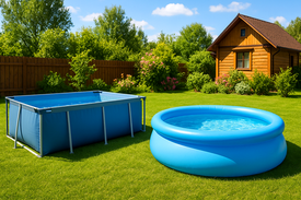 Какой бассейн лучше: каркасный или надувной? Полное руководство + подборка моделей «БатутМастер»