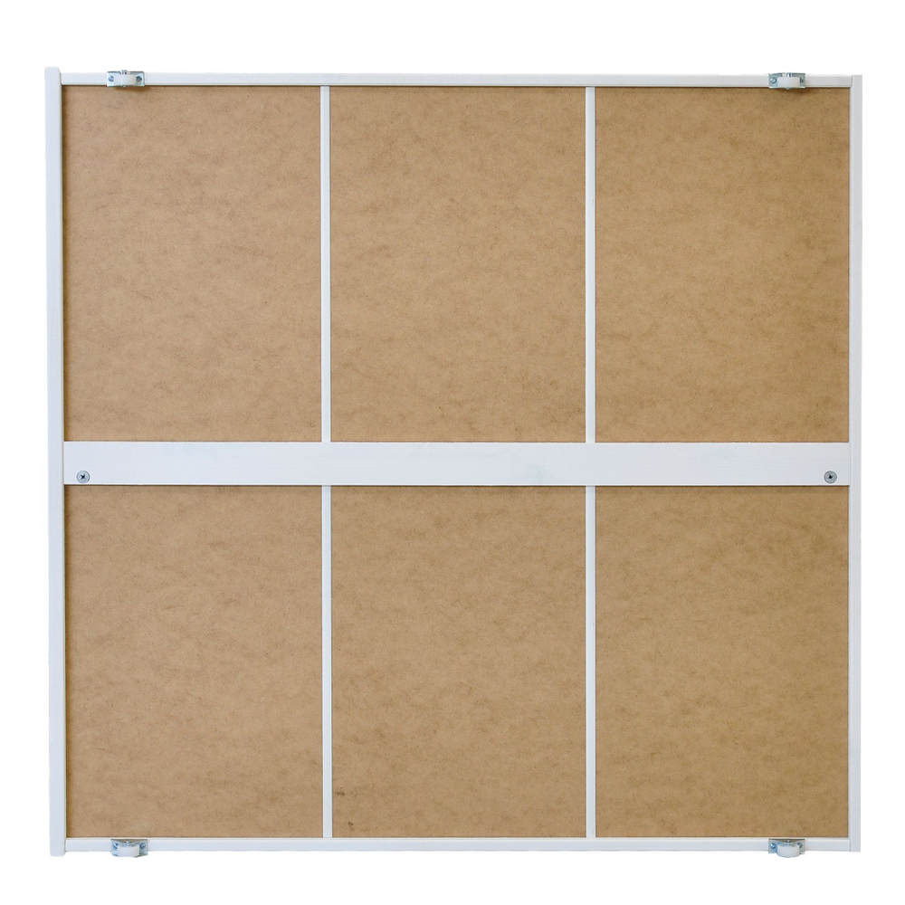 Комплект ящиков (2 шт.) для односпальной кровати домика Альков 90х200 из массива сосны, белый