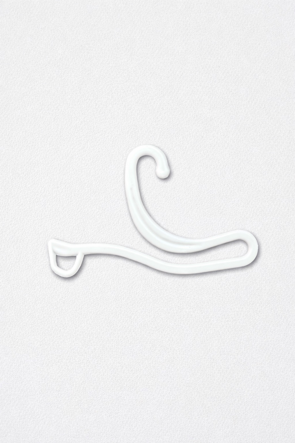 Крючок пластиковый Белый