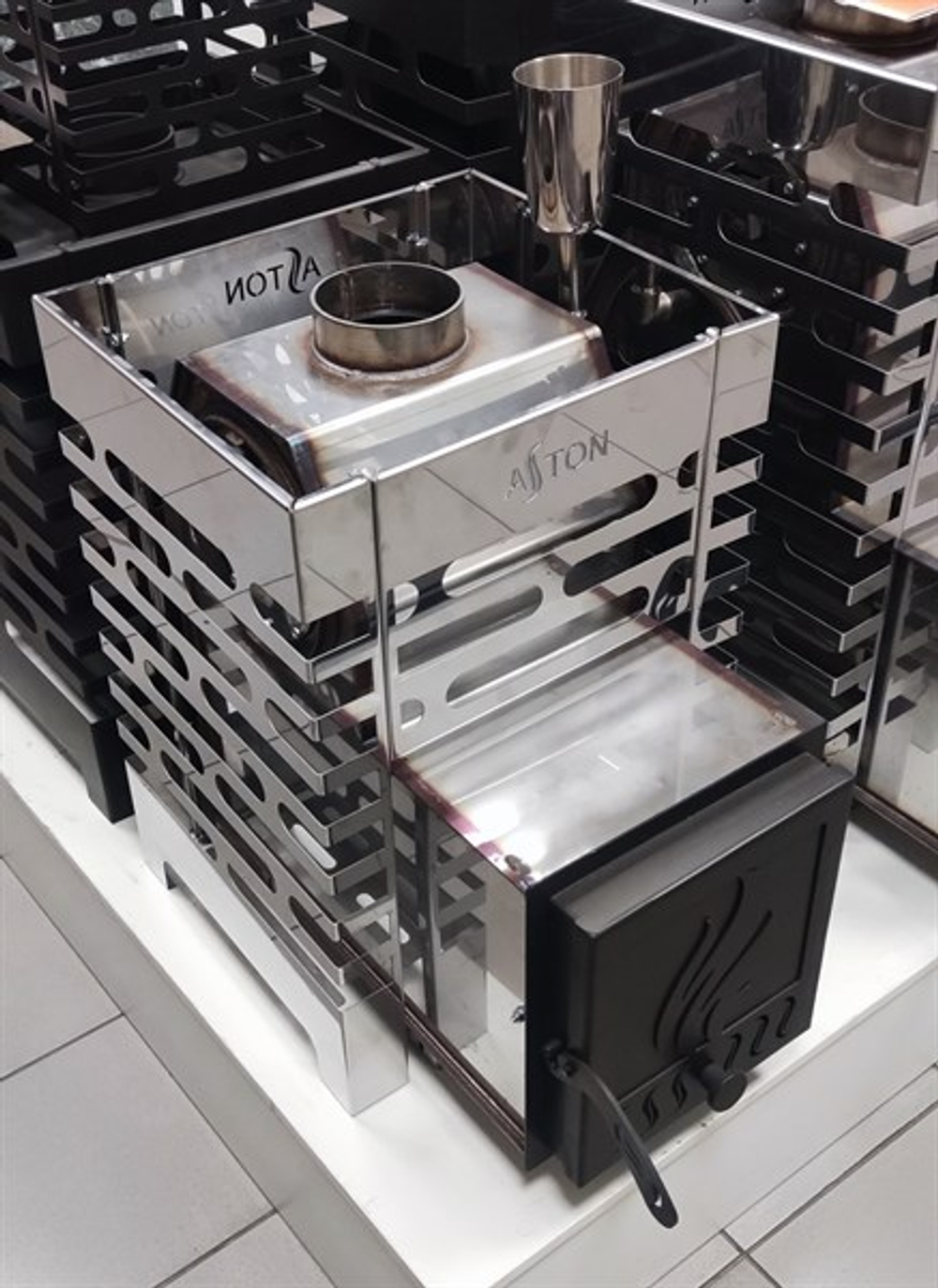 Печь для бани ASTON 12 INOX