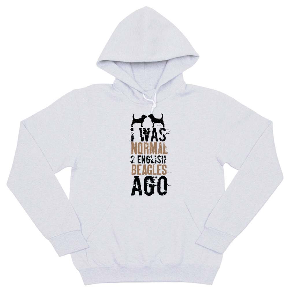 Толстовка "2 Бигля назад"