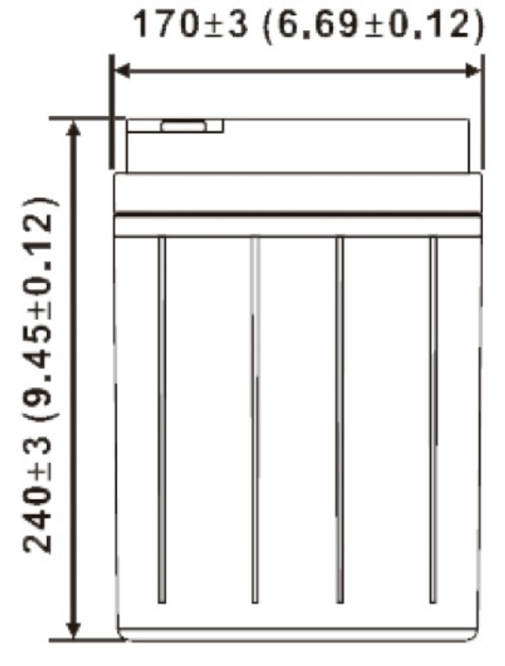 Аккумулятор WBR MB 150-12