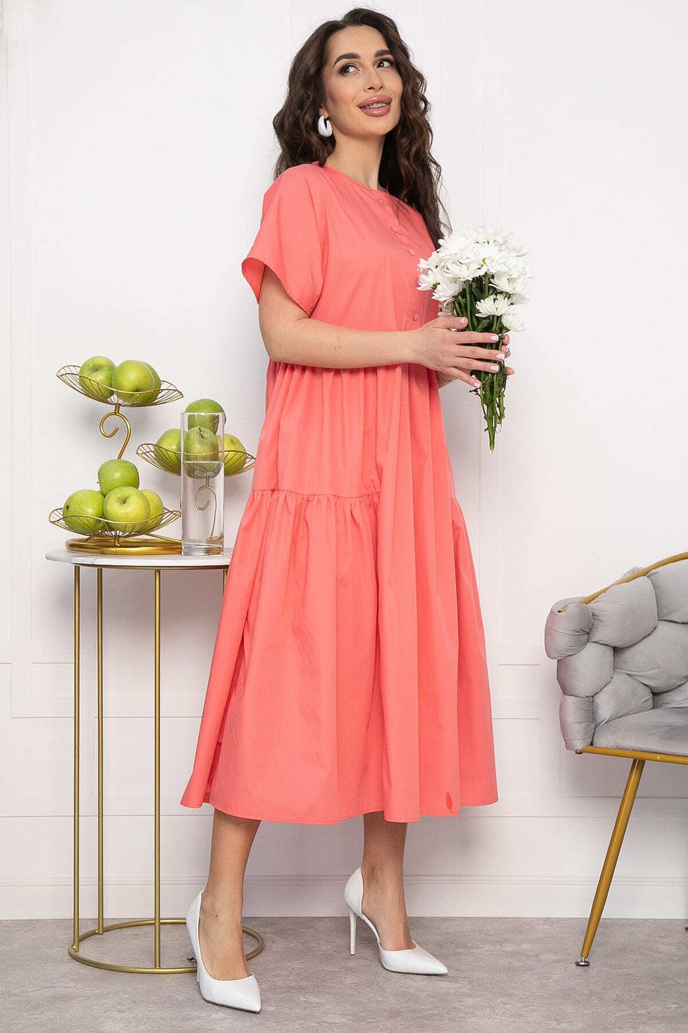 Платье Вельс (коралл) П13603-36М LT Collection