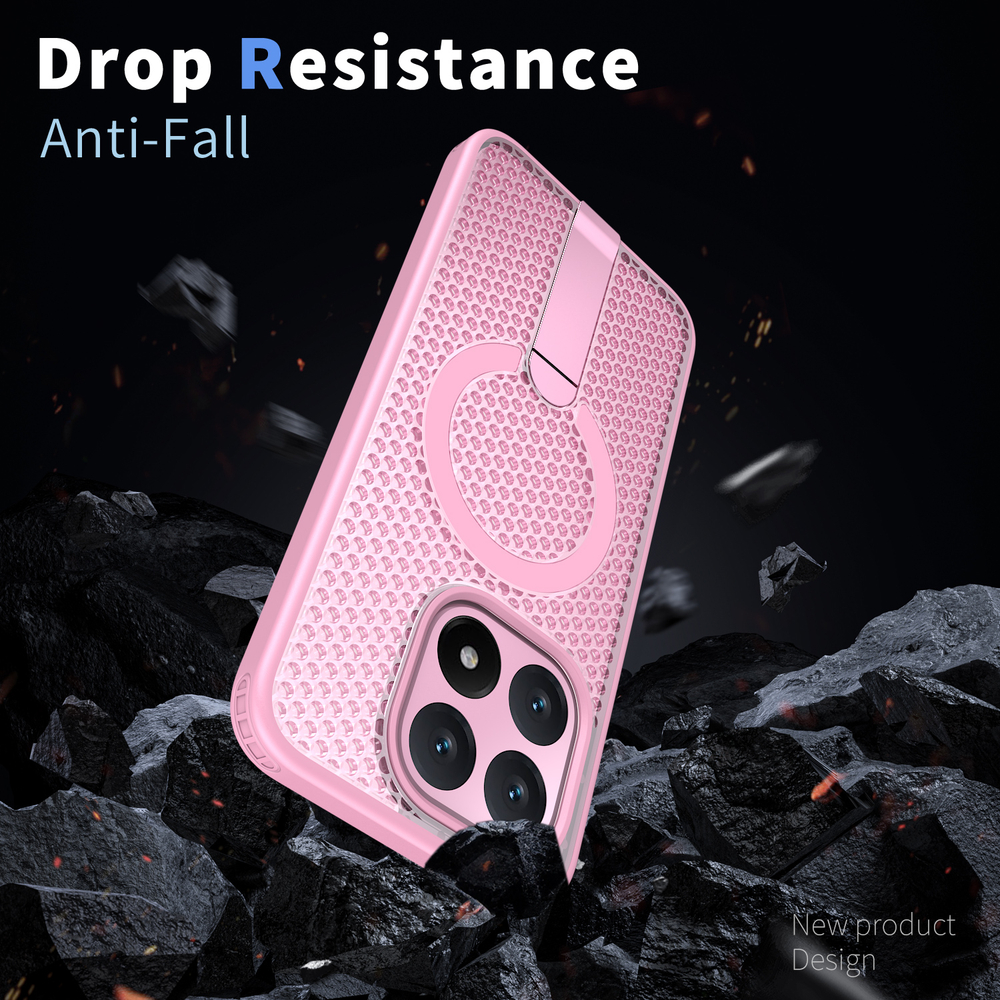 Прозрачный чехол Mesh Pro Magnetic Case для Xiaomi 15T