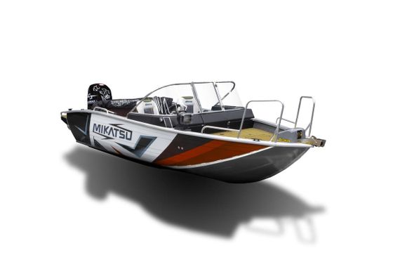 Комплект Алюминиевая лодка (катер) Mikatsu (Микатсу) 475 (Z43) Sport + мотор Hidea HDEF60FUEL-T EFI