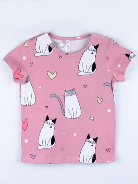 Футболка трикотажная для девочки 9-12 лет Милашка Сьюзи