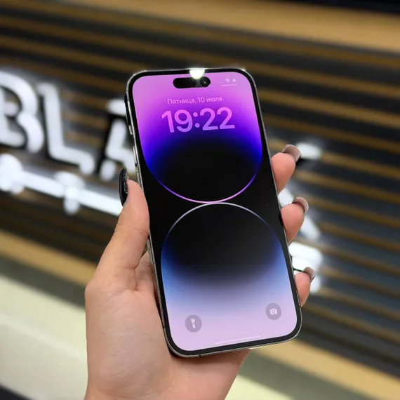 Б/У Телефон Apple iPhone 14 Pro 256Gb Purple 74% (FF6XQXWJ26)