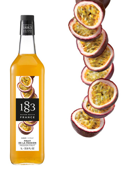 Сироп Маракуйя "Рутин 1883" стекло 1 л