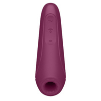 Бордовый вакуум-волновой стимулятор 13,5см Satisfyer Curvy 1+