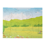 Аппликация Alingar, пакет с европодвесом, "Животные"