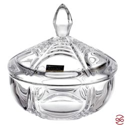 Конфетница с крышкой Crystalite Bohemia Orion 15 см