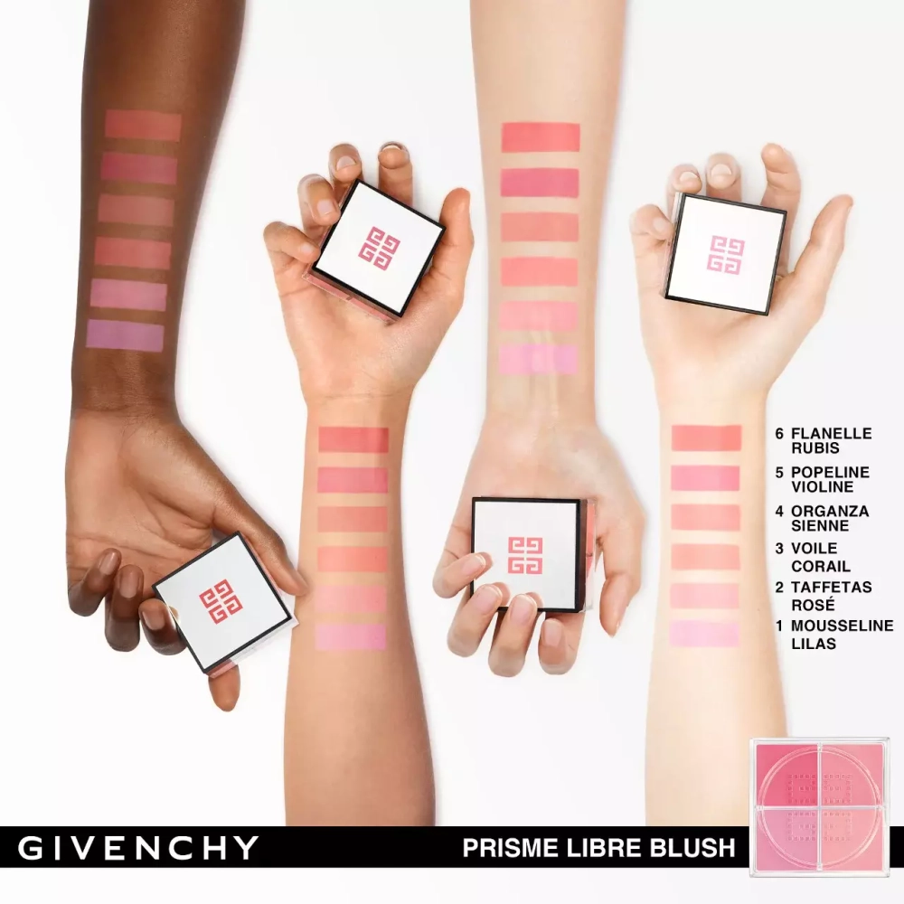 Givenchy Prisme Libre Loose Powder Blush 12H Radiance - Mousseline Lilas