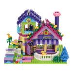 Конструктор блочный Аусини для девочек, коробка 24815