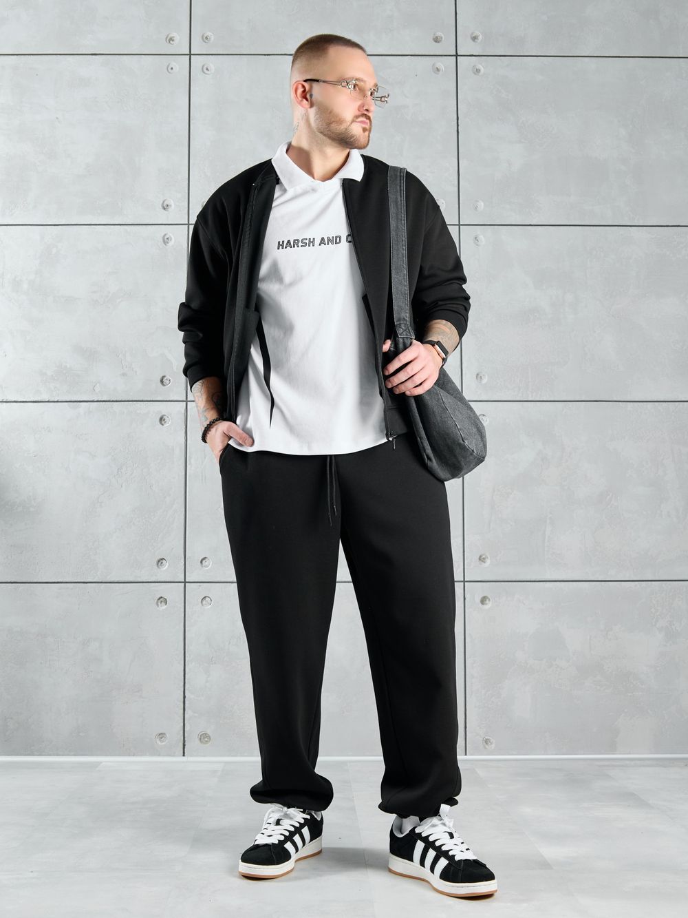 Костюм мужской Лининг-3 Виотекс ЧЁРНЫЙ