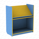 Стеллаж с наклонной полкой