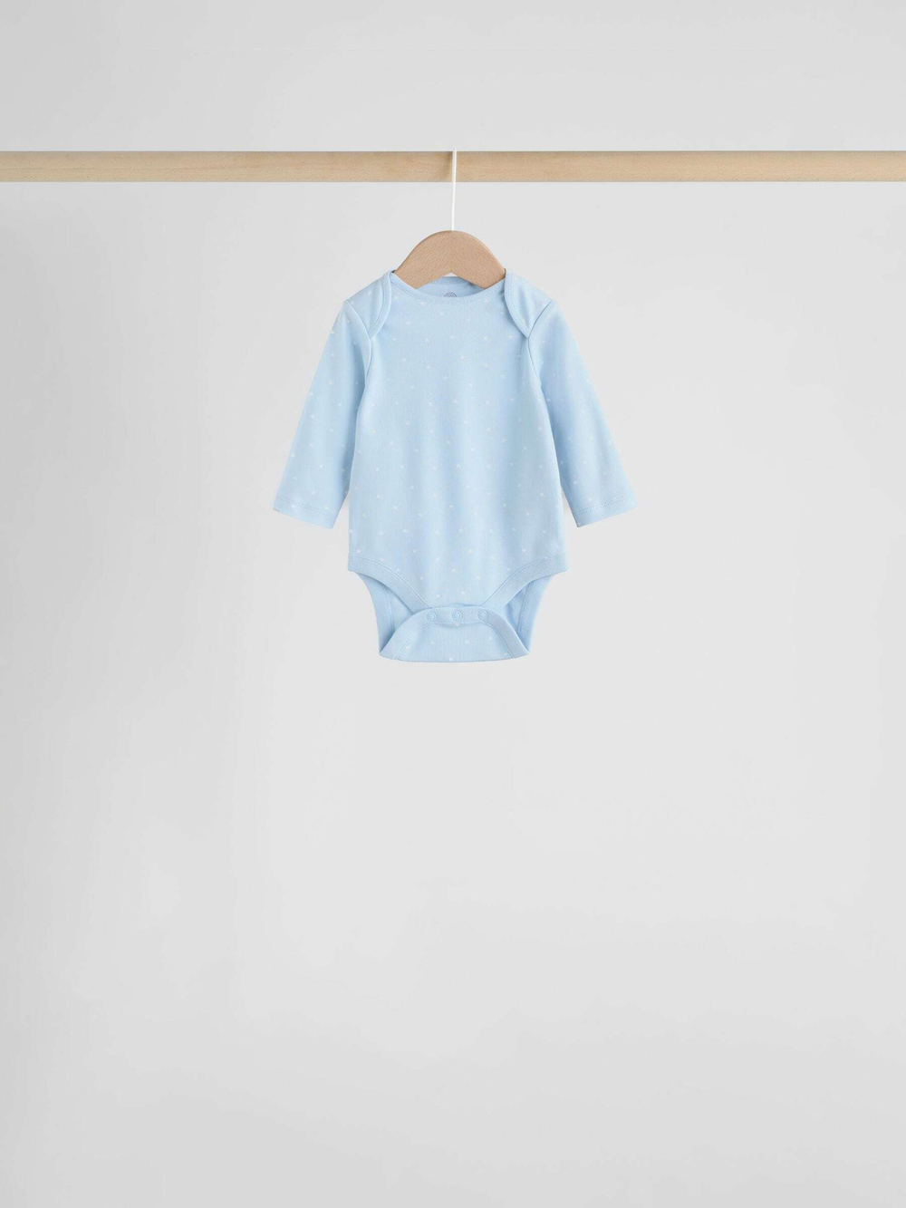 Боди с длинным рукавом для малышей Next W70-033, 7 шт., Голубой