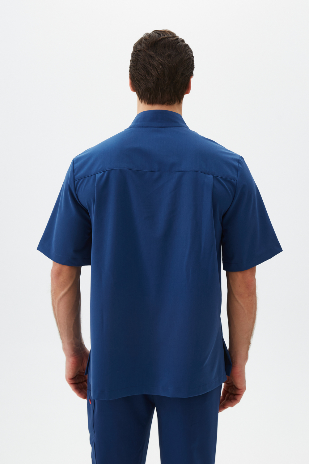 Топ медицинский унисекс Хэритаж, индиго