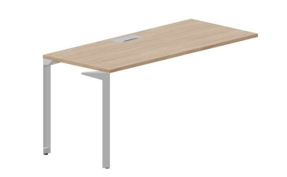 Стол 158х68х75см (металлический аутлет) - приставной элемент