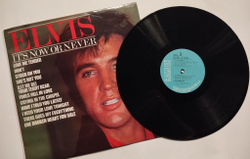 Винтажная виниловая пластинка LP Elvis Presley It's Now Or Never (UK 1981)
