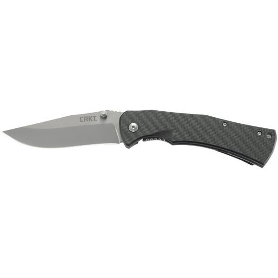 Складной нож CRKT 2085 XAN c клинком из стали 1.4116 Krupp (X50CrMoV15) рукоять G10 / карбон