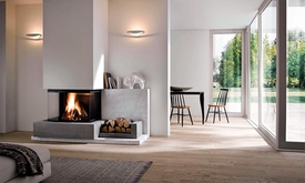 Установка камина в необычных местах может добавить оригинальности и стиля в интерьер. Вот несколько интересных идей для размещения камина: