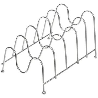 Подставка для крышек на 5 предметов, цвет серебро/1