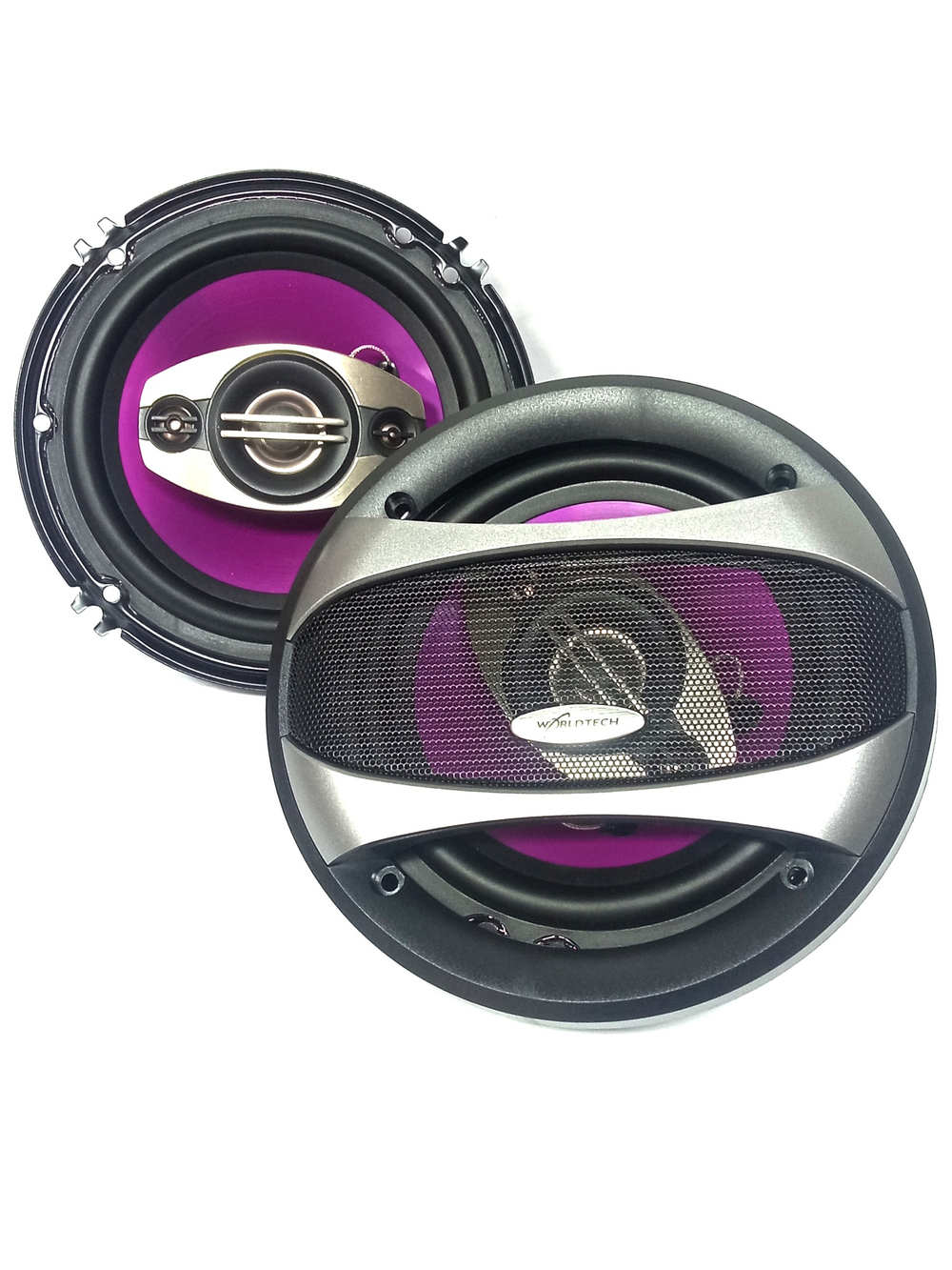 Автоколонки 16см/6" 4-Way с сетками "Комплект2шт" Worldtech WT-580ASP/22